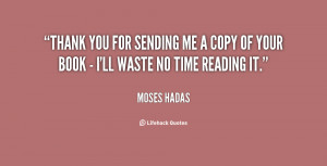Quotes by Moses Hadas