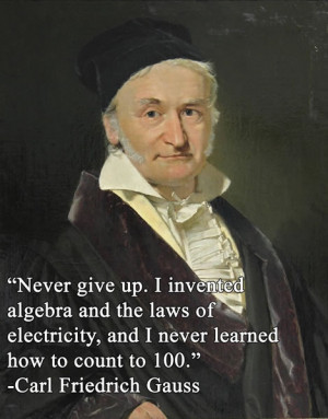 wrong quote gauss
