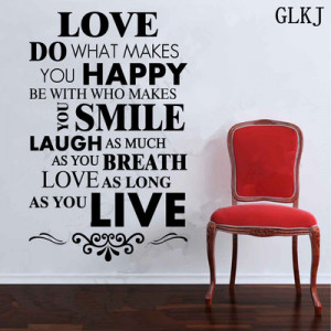 DIY-Happy-Live-Laugh-Love-Smile-Inspirational-Quote-Wall-Art-Vinyl ...
