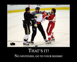 nonintendo Penguins @ Red Wings Game 2 Recap...Red Wings win 3 1