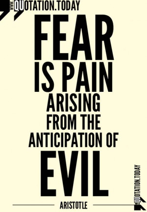 Quotations | Aristotle – Quotes on Fear