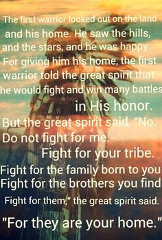 Longmire quote, Native American, blackfoot tribe. great spirit and the ...