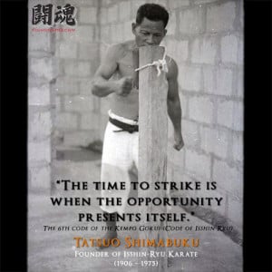 Tatsuo Shimabuku Quote