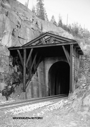 Transcontinental Railroad Tunnel 35 Yuba Pass CA Photo 4