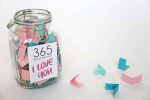 365 Reasons Why I Love You Jar