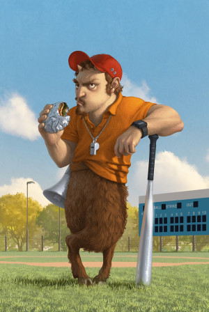 The Heroes of Olympus Coach Gleeson Hedge