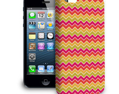 Phone Case For Apple iPhone 5 - Summer Chevrons Colorful Tights