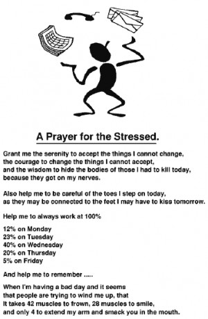 Humour - Work & Stress