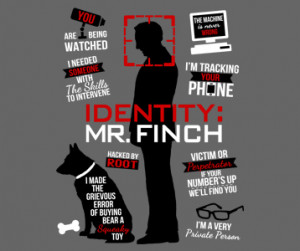 Person of Interest Mr. Finch Quotes T-Shirt