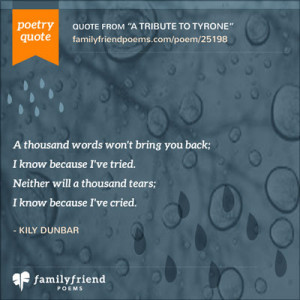 Son Death Poems and Quotes