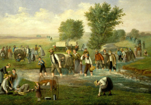 On this day in 1846, the first Mormon pioneers made their exodus from ...
