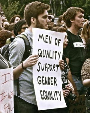 Men of quality support gender equality
