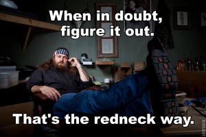 Willie from Duck Dynasty with redneck philosophy