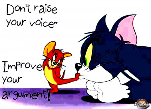 How to win an argument? tom and jerry