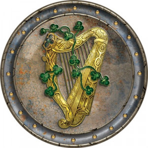 Celtic Irish Harp Symbol