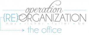 Operation {Re}Organization: The Desk Reveal