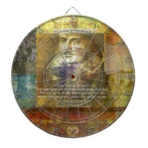 MACBETH, Act 1 Scene 4 QUOTE Dart Board