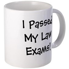 Passed My Law Exams Success Celebration Mug for
