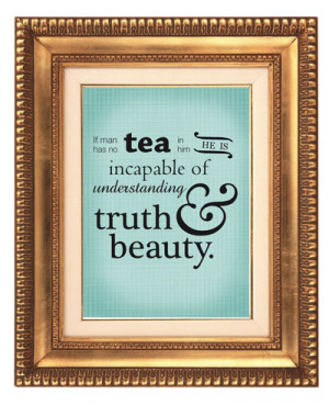 love tea and i love typography so today i experimented a little by ...