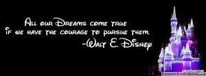 Walt E. Disney Facebook Cover