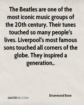 Drummond Bone - The Beatles are one of the most iconic music groups of ...