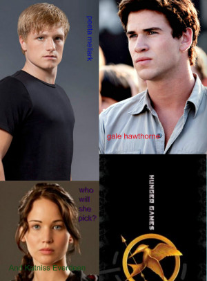 Peeta Gale And Katniss