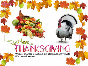 Thanksgiving Day Wishes Quote and Card With Beautiful HD Wallpapers ...