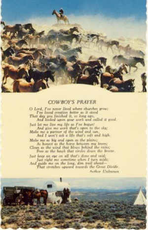 Cowboy Love Quotes | cowboy love poetry image search results