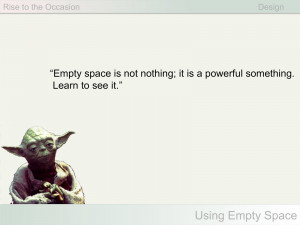 The Wisdom of Yoda?