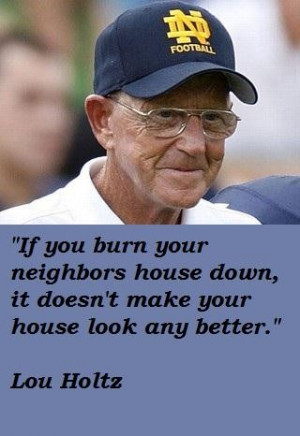 Lou Holtz Funny Quotes