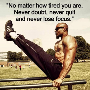 Never lose focus Find us on - www.facebook.com/motivationofsports