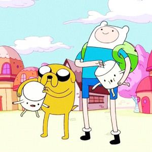 gif Adventure Time cute cartoon jake finn marshmallow