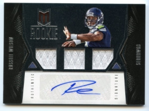 Thread: Russell Wilson 2012 Momentum Triple Jersey Auto Rookie FS