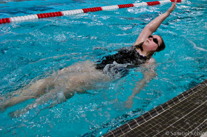 Swimming Backstroke Swimmers