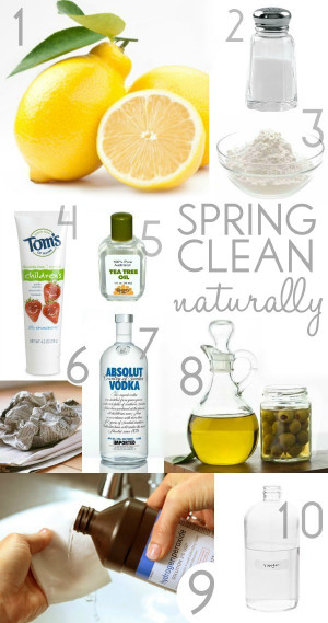10 Tips For Spring Cleaning – Naturally!