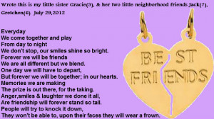 ... sister poems best friend sister poems i truly have the best sister