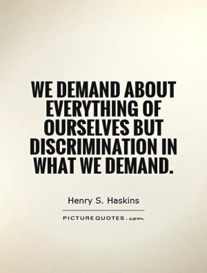 Discrimination Quotes