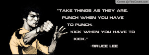 Bruce Lee Take Things