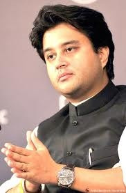 Jyotiraditya Madhavrao Scindia is an Indian politician from the Indian ...