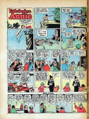 Lot of adventure in those early strips.