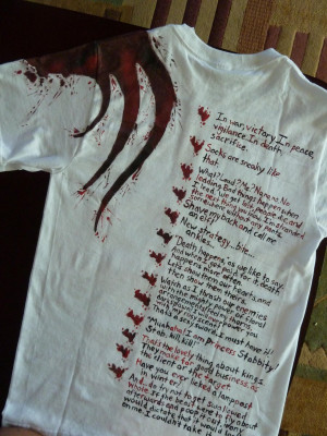 Dragon Age T-shirt, back view by Shadowfax999