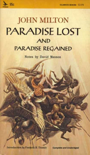 John Milton - Paradise lost This book was given me for my 19th ...