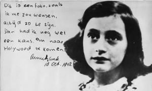 Anne Frank has been voted “Most Inspiring Woman” in a survey to ...