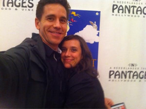 Brian Dietzen and his wife, from his twitter account.