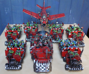 ... present my first and oldest Warhammer 40K army, my Ork Cult Of Speed