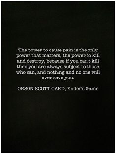 ... Enders Game