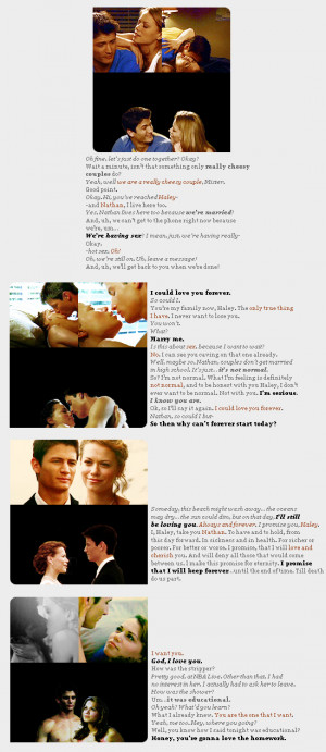 one tree hill quotes naley quotes