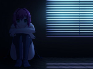 dark lonely anime 1600x1200 wallpaper Moods lonely HD Art HD Wallpaper