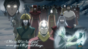 SPOILER Avatar: Legend of Korra finale wallpaper by Artemissz