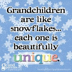 Both of my Grandsons are unique and beautiful and wonderful and super ...